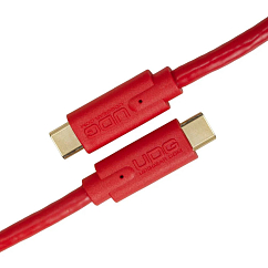 Cable UDG Ultimate Audio Cable USB-C - USB-C Straight 1.5m Red
