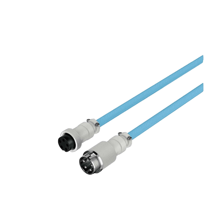 Cable HyperX Coiled Cable light Blue White 1.37m - img.3