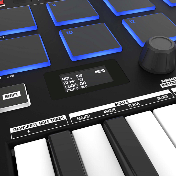 MIDI Controller Reloop KeyPad PRO Black - img.8