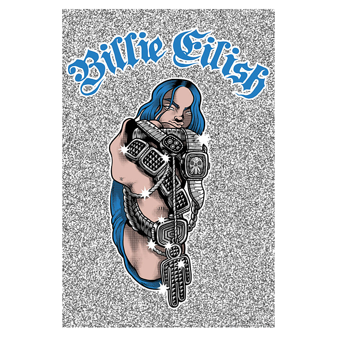 Souvenir Pyramid Billie Eilish Bling (Maxi Poster) - img.0