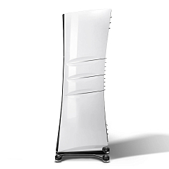 Floorstanding Speakers Borresen M6 White Piano Lacquer