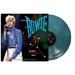 Vinyl Record David Bowie – Live At The Forum In Montreal July 12, 1983 (Green Marbled) - 2LP