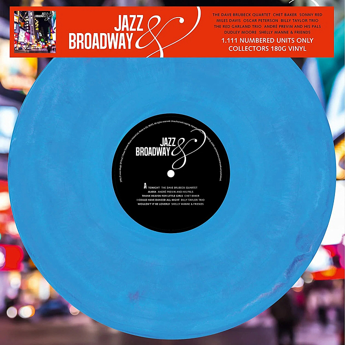 Vinyl Record Various Artists - Jazz And Broadway (Marbled Vinyl) LP - img.0