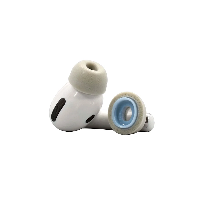 Eartips Dekoni Audio Bulletz for the Apple Airpods Pro Medium 3 Pack Grey - img.1