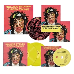 Vinyl Record Rolling Stones - Foreign Tongues Yellow 2LP+Blu-Ray Audio