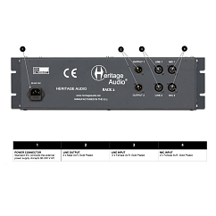 Studio equipment Heritage Audio Rack 2 Black