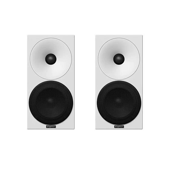 Bookshelf speakers Amphion Helium410 White Black - img.0