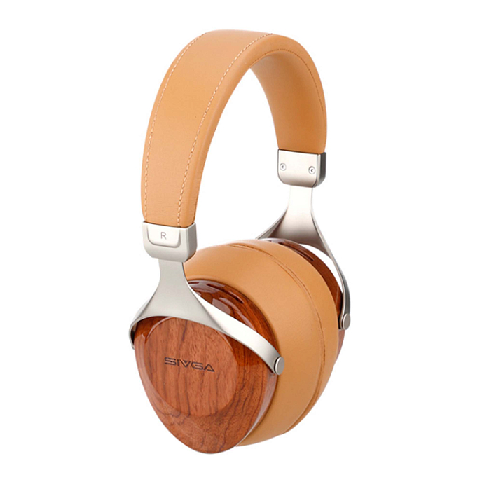Over-ear headphones Sivga SV021 Brown - img.0