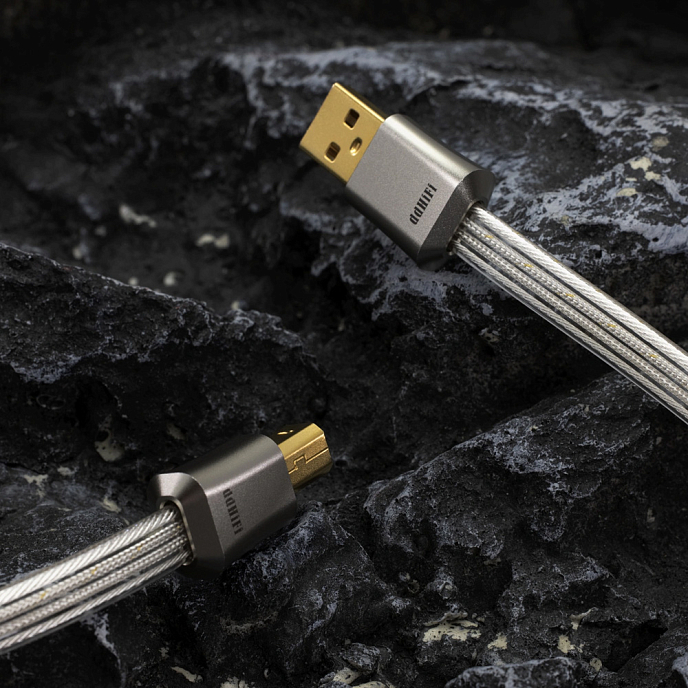 Cable ddHiFi TC19BC silver USB-A - USB-B 95cm - img.5