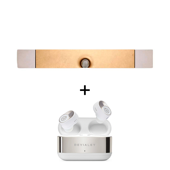 Speaker System Devialet Dione Opera De Paris + Devialet Gemini II Iconic White (Bundle) - img.0