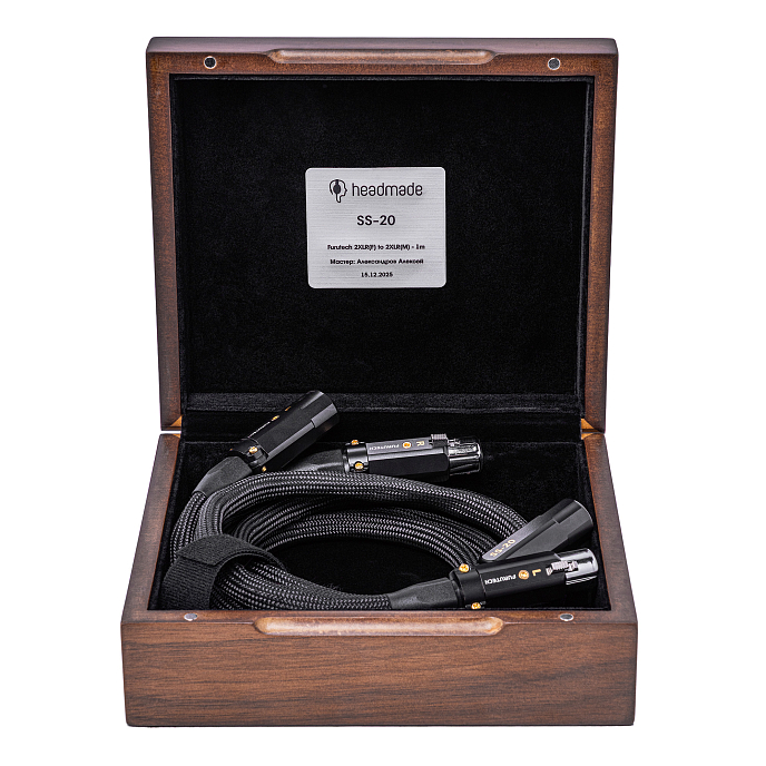 Cable HeadMade SS-20 Furutech 2XLR(F) - 2XLR(M) 1m - img.4