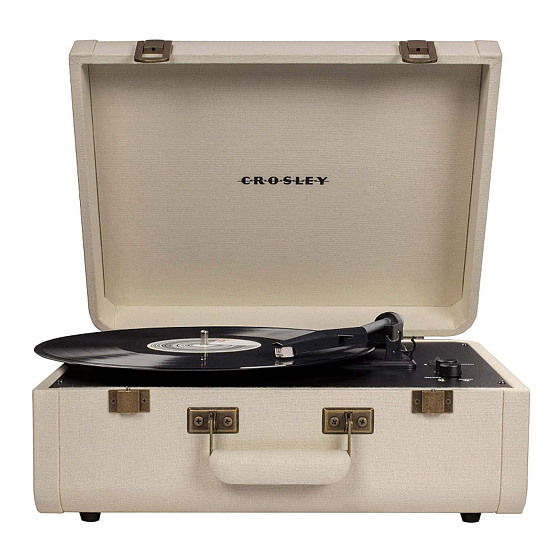 Turntable Crosley PORTFOLIO creme - img.0