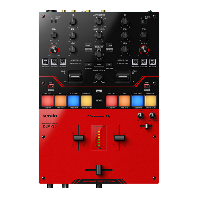 Mixing console Pioneer DJM-S5 Black Red - img.0