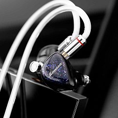 In-ear headphones Queen Of Audio Mimosa Dusky Purple 4.4mm