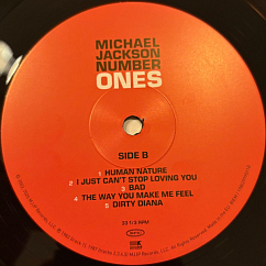 Vinyl Record Michael Jackson – Number Ones - 2LP