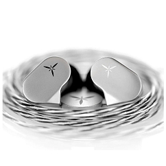 In-ear headphones MoonDrop LAN Silver