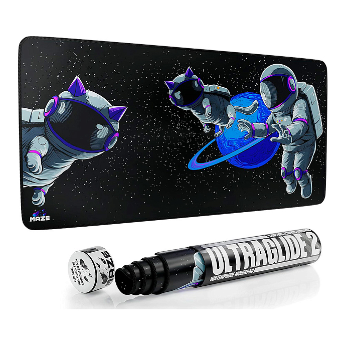 Mouse pad Maze ASTRO PAW-B Black 2XL - img.0