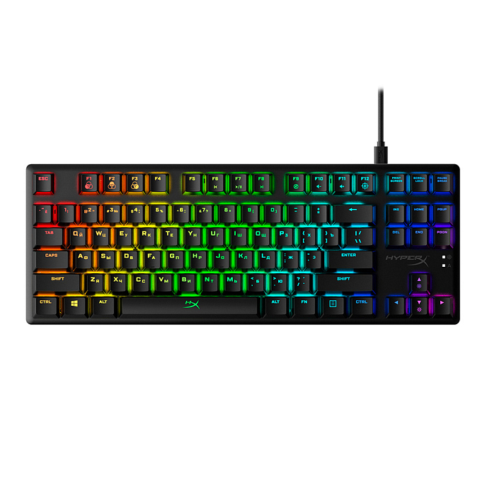 Keyboard HyperX Alloy Origins Core (Blue Switches) Black - img.0