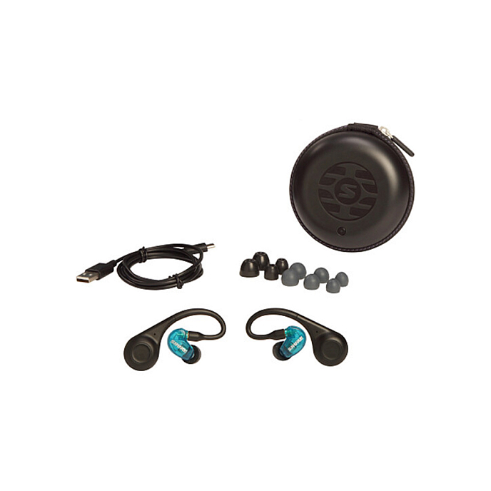 Wireless Headphones Shure SE21DYBL+TW2-EFS Blue - img.1