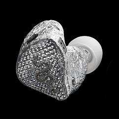 In-ear headphones EarAcoustic SPA Limited Edition Silver Snake Collectors Version Silver