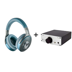 Headphones Focal Azurys Azurite Blue + Earmen ST-Amp DAC/Headphone Amplifier