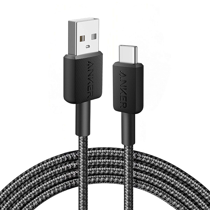 Cable Anker Power Line 322 USB-A - USB-C 0.9m Black - img.0
