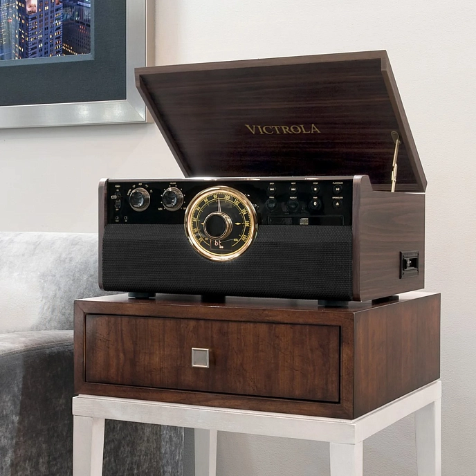 Turntable Victrola Empire Wood - img.8