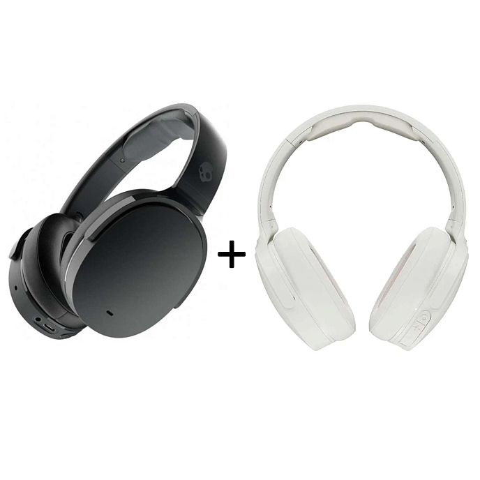 Headphones Skullcandy Hesh ANC Wireless Black + Skullcandy Hesh ANC Wireless White - img.0