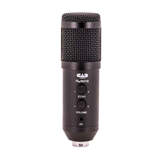 Studio microphone CAD PM1100 PodMasterD USB Pro Black - img.0