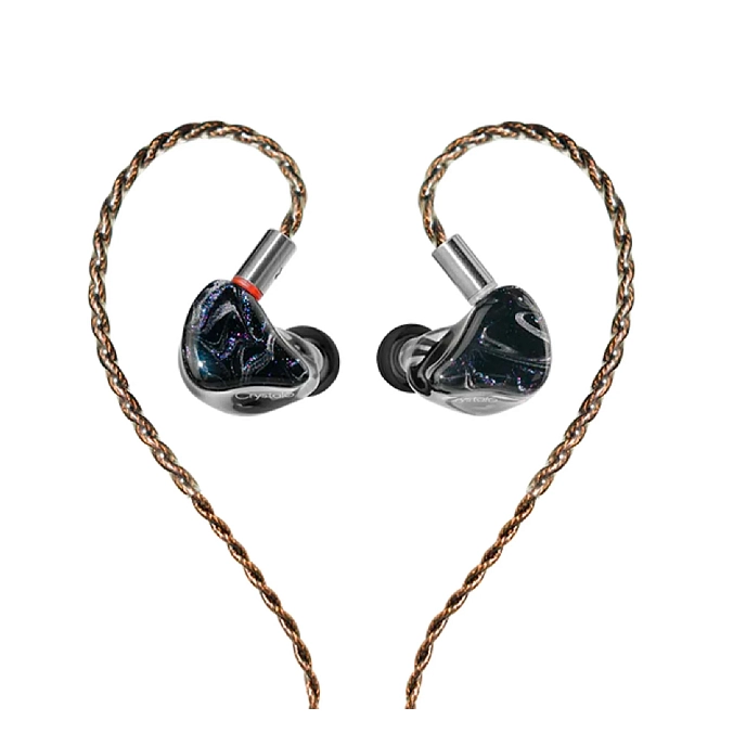 In-ear headphones HiBy Crystal 6 II black - img.0