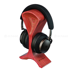Headphone stand Dr.Head Under Wood Snowstorm 2 Light Ruby / Dark Ruby