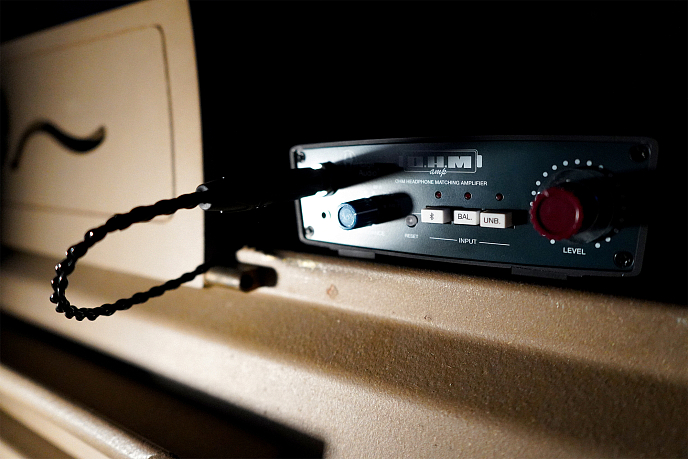 Headphone Amplifier Heritage Audio O.H.M Amp Black Blue - img.8