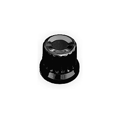 DJTT Chroma Caps Encoder Knob (Plastic) Chrome Black