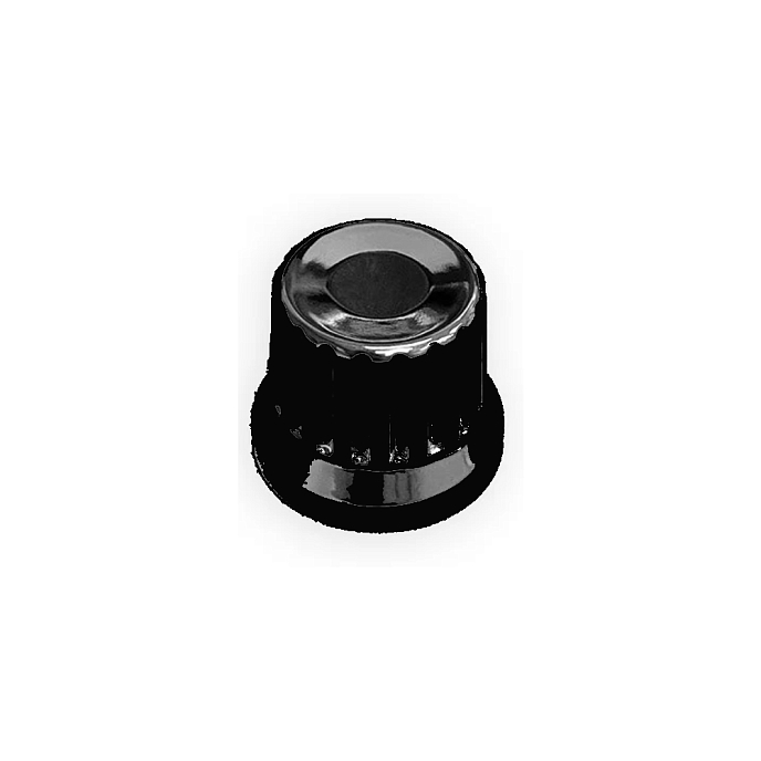 DJTT Chroma Caps Encoder Knob (Plastic) Chrome Black - img.0