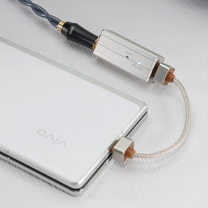 Headphone Amplifiers and DACs ddHiFi TC44Pro E3 (Eye 3) Silver - img.6