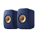 Kit KEF LSX II Cobalt Blue + KEF B1 Wall Bracket Silver - img.1