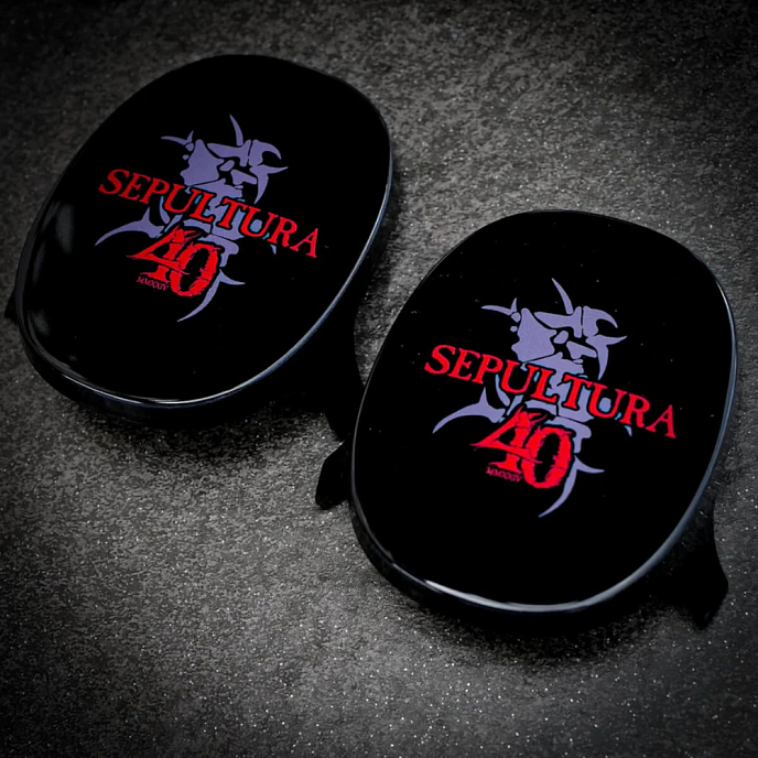 Earpads Heavys Sepultura - 40th Anniversary Shells Black - img.1