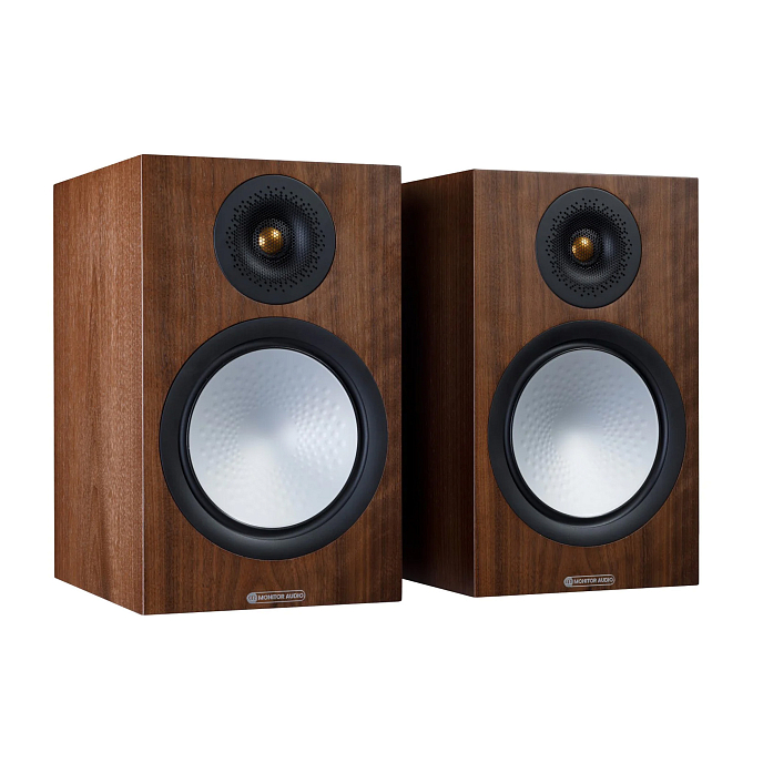 Bookshelf speakers Monitor Audio Silver 100 7G Natural Walnut - img.1