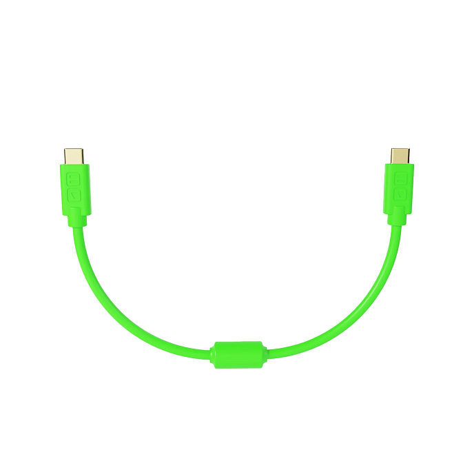 Cable DJTT Chroma Cables USB-C - USB-C Straight Green 0.25m - img.0
