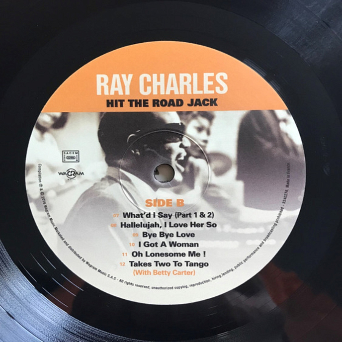 Vinyl Record Ray Charles - Hit The Road Jack LP - img.3