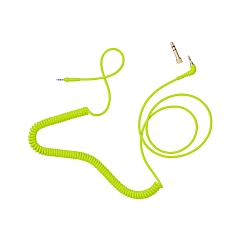 Cable AIAIAI TMA-2 C18 Coiled Cable Neon Yellow
