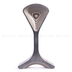Headphone stand Dr.Head Under Wood Snowstorm 2 Natural Black