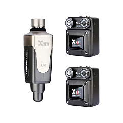 Wireless in-ear monitor system XVIVE U4R2 Black