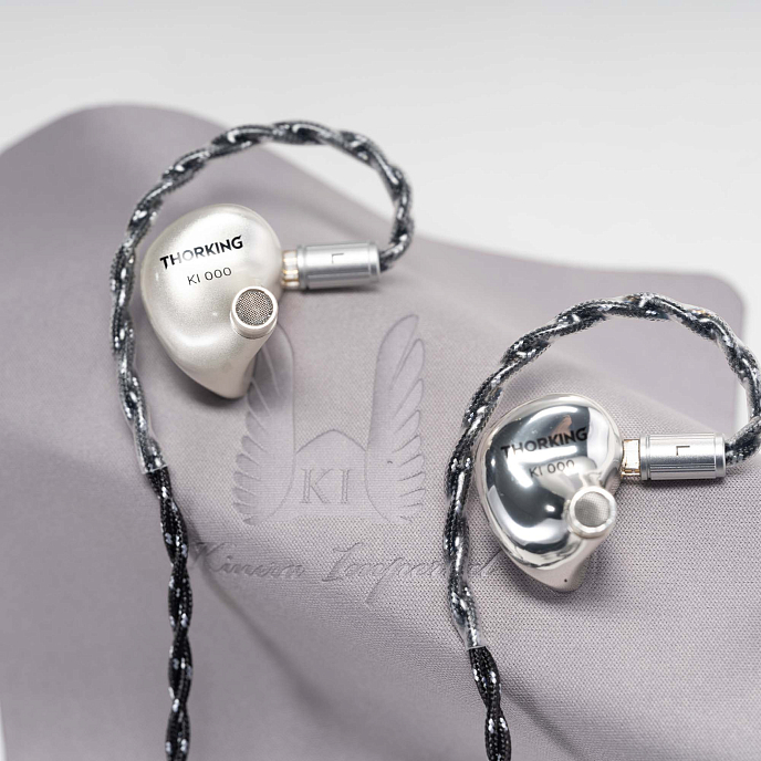 In-ear headphones Kinera ThorKing Matte Silver - img.15