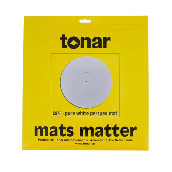 Turntable mat Tonar Pure Perspex mat white - img.3