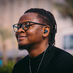 Wireless Headphones Noble Audio FoKus Mystique Blue Black