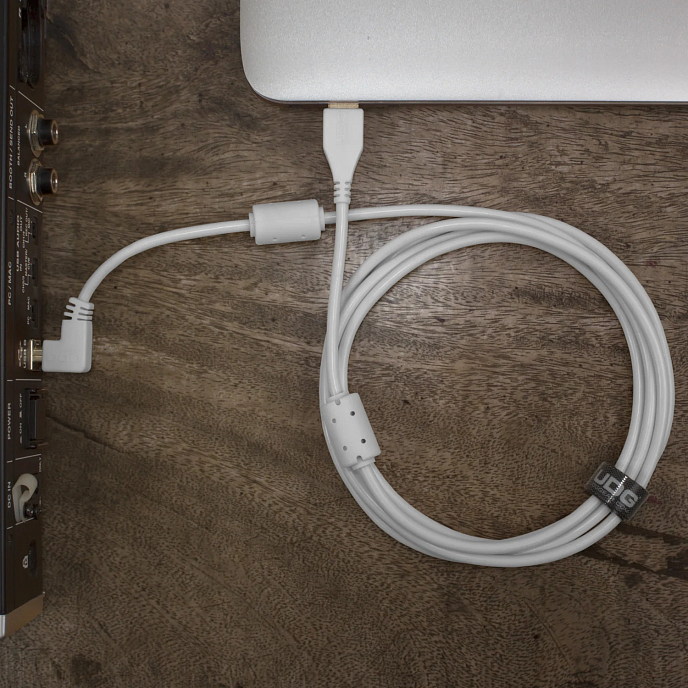 Cable UDG Ultimate Audio Cable USB-A - USB-B 2m Angled White - img.2