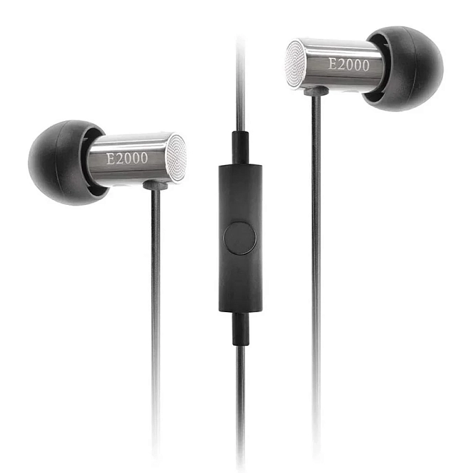 In-ear headphones Final Audio E2000CS with Mic Matt Silver - img.1
