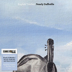 Vinyl Record English Teacher - Nearly Daffodils (Matt Maltese 7) (Sky Blue / White & Blue) LP