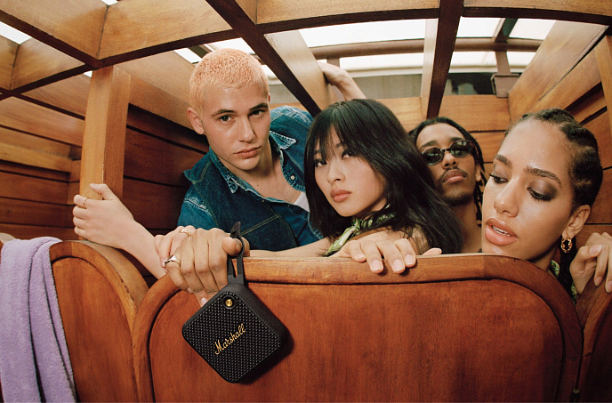 Portable speaker Marshall Willen Black & Brass - img.6